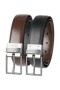 Haggar Belts | 32mm Reversible Dress Belt Dark Brown - Men