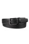 Haggar Belts | 32mm Saffiano Dress Belt Black - Men
