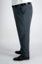 Haggar Big & Tall Pants | Big & Tall Travel Performance Stria Tic Weave Suit Pant Dark Heather Grey - Men