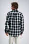 Haggar Casual Shirts | Long Sleeve Flannel Shirt Black - Men