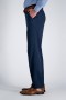 Haggar Dress Pants | Premium Comfort Dress Pant - Tonal Windowpane Blue - Men