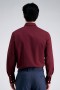 Haggar Dress Shirts | Premium Comfort Dress Shirt - Dark Red Dark Red - Men