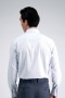 Haggar Dress Shirts | Premium Comfort Dress Shirt - White & Blue Stripe White - Men