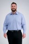 Haggar Dress Shirts | Smart Wash® Big Dress Shirt - Indigo Indigo - Men