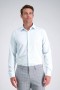 Haggar Dress Shirts | Smart Wash™ Dress Shirt - Light Blue Check Sky - Men