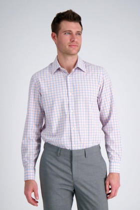 Haggar Dress Shirts | Smart Wash® Dress Shirt - Medium Pink Medium Pink - Men