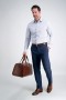  Haggar Casual Nadrág | Cool Right® Performance Flex Pant Tinta - Férfi