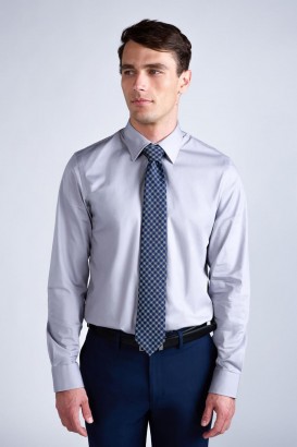  Haggar ingek | Prémium kényelmes ing - világos szürke - férfi