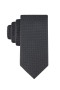  Haggar Neckwear | Jenny Unsolid Solid Tie Dubh - Fir