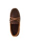  Slipéir Haggar | Mocasín Suede Fíor Donn - Fir