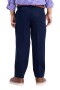  Pantaloni Haggar per ragazzi | Pantaloni Premium No Iron Khaki (4-7) Blu scuro - Uomo
