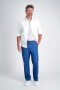  Pantaloni casual Haggar | Denim per il lavoro e il weekend | Vestibilità classica, parte anteriore piatta, non stirabile | Haggar.com Lt Stonewash - Uomo