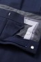  Pantaloni eleganti Haggar | Pantaloni eleganti Premium Comfort - Blu finestra tono su tono - Uomo