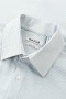  Camicie eleganti Haggar | Camicia elegante Smart Wash® - Verde scuro a quadri - Uomo