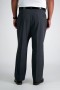  Haggar Fritidsbukser | Big & Tall Cool Right® Performance Flex Pant Mørk Heather Grey - Herre