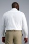  Haggar Dressskjorter | Smart Wash® Tall Dressskjorte - Hvit Hvit - Herre