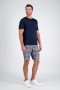 Spodenki Haggar | The Active Series™ Hybrid Leaves Print 9.5" Shorts Grey - Men