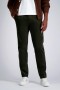  Pantaloni casual Haggar | Pantaloni chino elastici din catifea reiată, verde militar - Bărbați