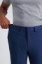  Pantaloni eleganți Haggar | Pantaloni eleganți JM Haggar elastici în 4 direcții, albastru strălucitor - Bărbați