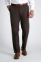  Pantaloni și pantaloni scurți Haggar | Pantaloni Cool Right® Performance Flex, maro melanj - Bărbați
