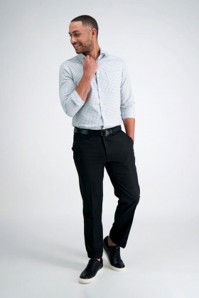  Pantaloni și pantaloni scurți Haggar | Cool 18® Pro Pant Negru - Bărbați