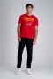  Haggar Ležérne Tričká | Sieň slávy profesionálneho futbalu X Haggar - Canton Graphic Tee Crimson - Pánske