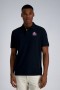  Haggar Polos | Profesionálna futbalová sieň slávy X Haggar - Vintage Wash Polo Black - muži