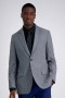  Športové kabáty Haggar | Športový kabát na okná JM Haggar Houndstooth Med Grey – pánsky