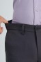 Haggar Casual Byxor | Cool Right® Performance Flex Pant Charcoal Htr - Herr