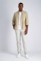 Haggar Casual Byxor | Life Khaki™ Flex Chino Pant Putty - Herr