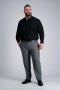  Haggar Dressshirts | Smart Wash® Stor Dressshirt - Svart Svart - Herr