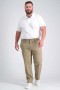  Haggar Byxor & Shorts | Big & Tall Cool Right® Performance Flex Pant Khaki - Herr
