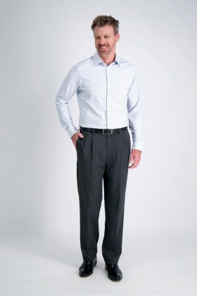  Haggar Byxor & Shorts | Cool Right® Performance Flex Pant Mörkgrå - Herr