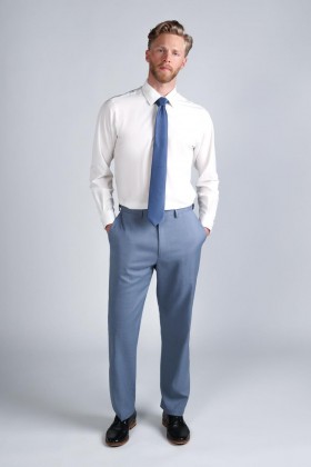  Haggar Pantolon | Premium Konfor Tonlu Ekose Pantolon Şambre - Erkek