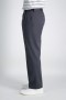 Pantalones casuales Haggar | Caqui oscuro gris premium sin planchar - Hombre