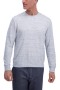  Camisas casuales Haggar | Sudadera blanca de punto estilo pullover - Hombre