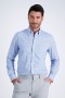  Camisas de vestir Haggar | Camisa de vestir de máxima comodidad - Cuadros azul brillante - Para hombre