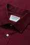 Camisas de vestir Haggar | Camisa de vestir de máxima comodidad - Rojo oscuro - Hombre