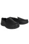  Pantuflas Haggar | Pantuflas venecianas lisas negras - Hombre