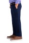  Haggar Chlapecké Kalhoty | Chlapecké Premium No Iron Khaki (4-7) Tmavě Modré - Pánské