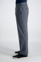  Haggar Khakis | Haggar Premium No Iron Khaki Heather Kalhoty Charcoal Htr - Pánské