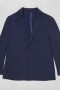  Haggar Obleky | Smart Wash® Performance Tech Blazer Heather Navy - Pánské