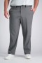  Haggar Casual Bukser | Big & Tall Cool Right® Performance Flex Pant Heather Grey - Herre