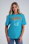  Haggar Casual Shirts | Pro Football Hall Of Fame X Haggar - Canton Graphic T-shirt Aqua Splash - Herrer