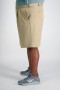  Haggar Shorts | Big & Tall Cool 18® Pro Plisserede Shorts Khaki - Herrer