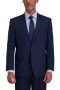  Haggar dragter | JM Haggar Houndstooth Suit Jakke Navy - Herrer