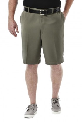  Haggar Big & Tall Shorts | BIG & TALL Cool 18® Shorts Taupe - Herrer