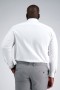  Haggar Big & Tall Tops | Premium Comfort Tall Dress Shirt - Wit - Heren