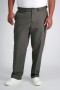 Haggar Casual Pants | Big & Tall Stretch Comfort Cargo Pant | Herenbroeken | Haggar Medium Grey - Heren
