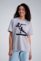 Haggar Casual Shirts | Pro Football Hall Of Fame X Haggar - Vintage Player Graphic Tee Zilver - Heren